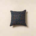 Blue - cotton cushion cover 32 - handcrafted