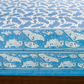 Buy Block Print Cotton Double Sanganeri Bed Sheet