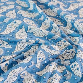 Buy Block Print Cotton Double Sanganeri Bed Sheet