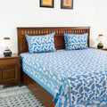 Buy Block Print Cotton Double Sanganeri Bed Sheet