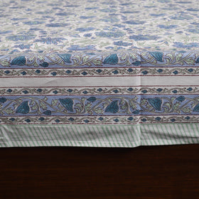 Cotton double sanganeri bed sheet set (108 x 90 in) 08