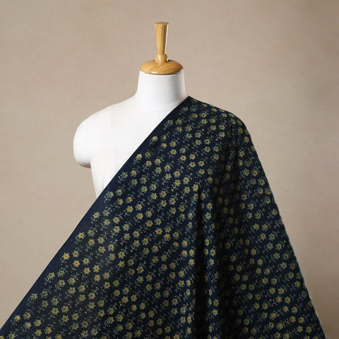  Block Print Cotton Ajrakh Fabric