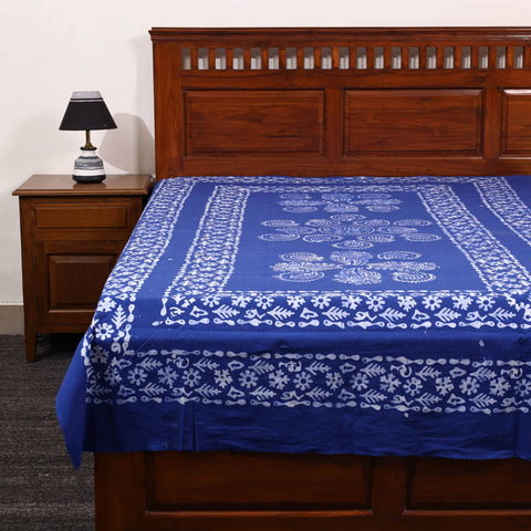 Buy Hand Batik Print Bed Sheet Online at iTokri.com