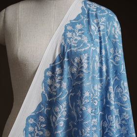 Cotton hand block sanganeri print fabric 16 - handcrafted