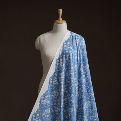 Cotton hand block sanganeri print fabric 16 - handcrafted