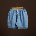 Blue - cotton hand embroidery chikankari short 18