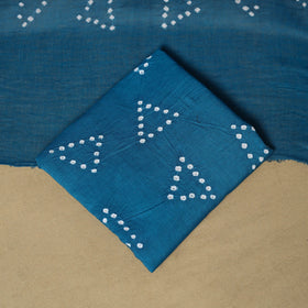 Pink - cotton hand kutch batik 3pc unstitched dress