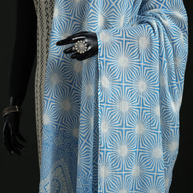 Cotton jaipur printed dupatta 01 - handcrafted