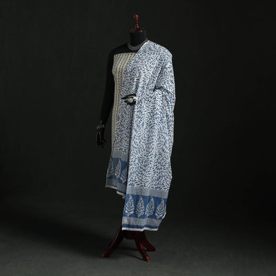 Cotton jaipur printed dupatta 34 - handcrafted