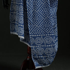 Cotton jaipur printed dupatta 42 - handcrafted