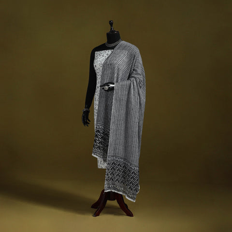 Cotton jaipur printed dupatta 54 - handcrafted