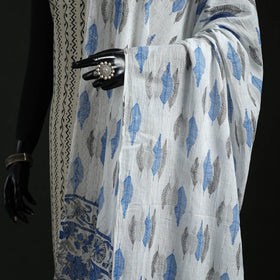 Cotton jaipur printed dupatta 55 - handcrafted