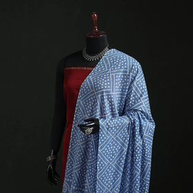 Cotton jaipur printed dupatta 56 - handcrafted