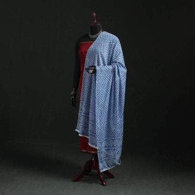 Cotton jaipur printed dupatta 56 - handcrafted