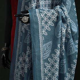 Cotton jaipur printed dupatta 71 - handcrafted