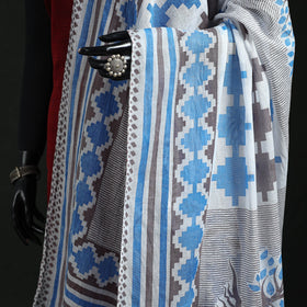 Cotton jaipur printed dupatta 87 - handcrafted