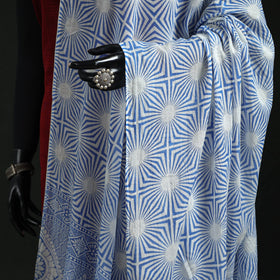 Cotton jaipur printed dupatta 89 - handcrafted