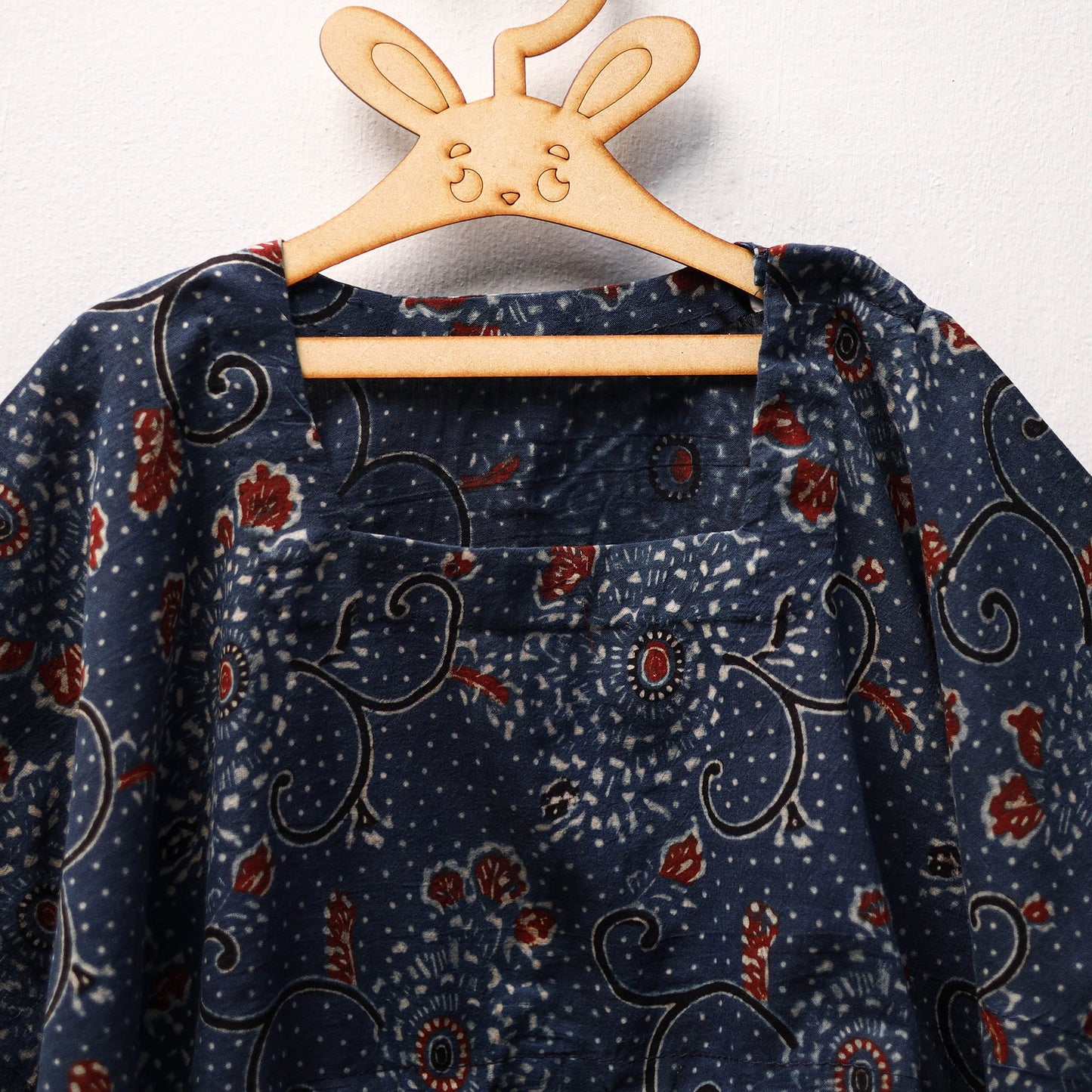 Blue - cotton kids kaftan (3-4 years) 12 - handcrafted