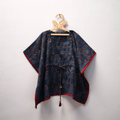 Blue - cotton kids kaftan (3-4 years) 12 - handcrafted