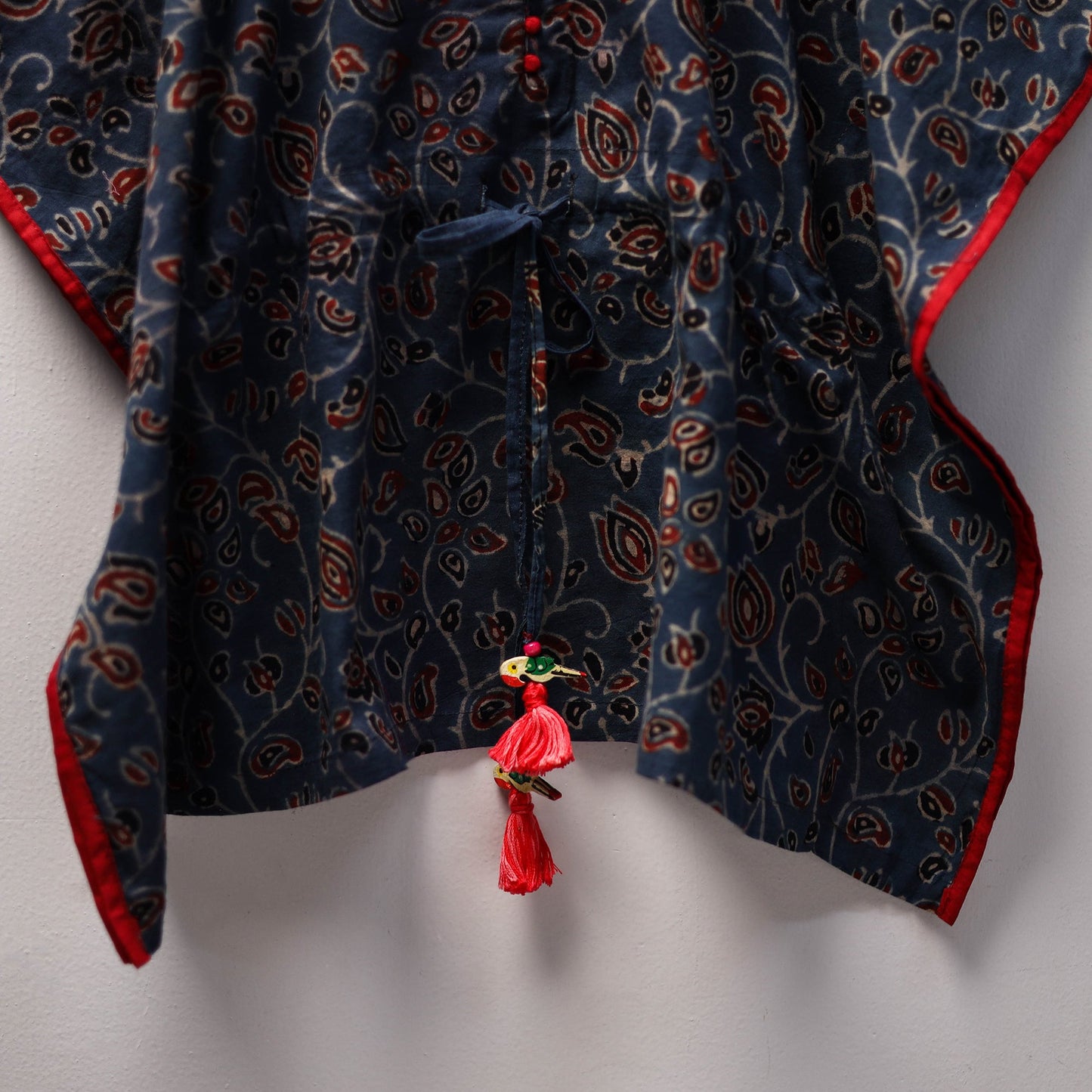 Blue - cotton kids kaftan (3-4 years) 13 - handcrafted