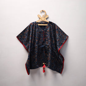 Blue - cotton kids kaftan (3-4 years) 13 - handcrafted