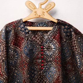 Blue - cotton kids kaftan (3-4 years) 28 - handcrafted