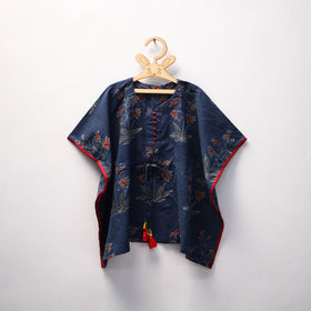 Blue - cotton kids kaftan (3-4 years) 42 - handcrafted
