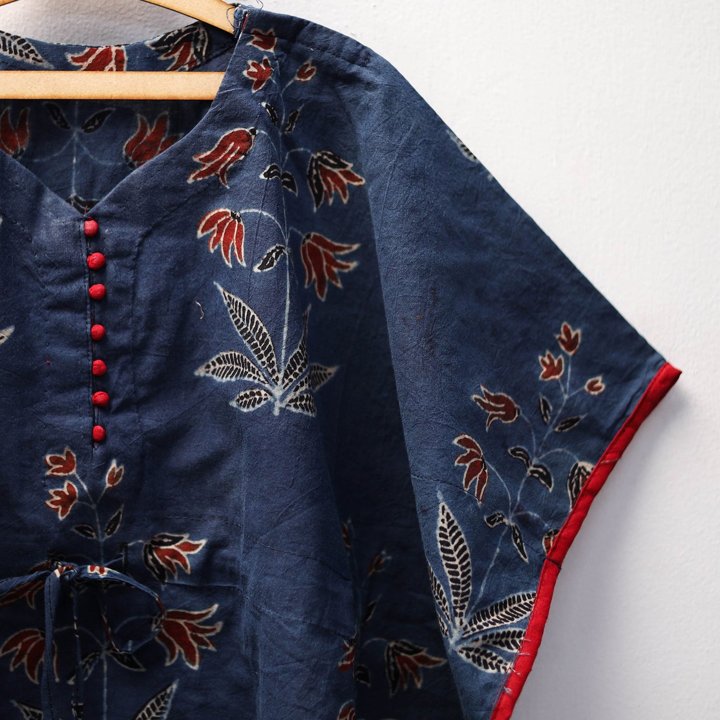 Blue - cotton kids kaftan (3-4 years) 42 - handcrafted