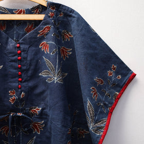 Blue - cotton kids kaftan (3-4 years) 42 - handcrafted