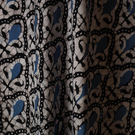 Blue - cotton kutch batik fabric 21 - handcrafted