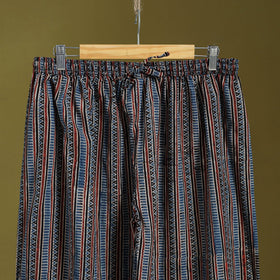 Blue - cotton natural dyed afghani salwar 15 - handcrafted