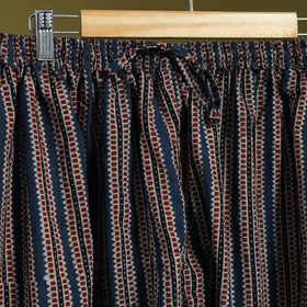 Blue - cotton natural dyed afghani salwar 20 - handcrafted