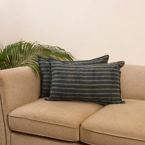 Cotton pillow covers (set of 2) 24 - handcrafted