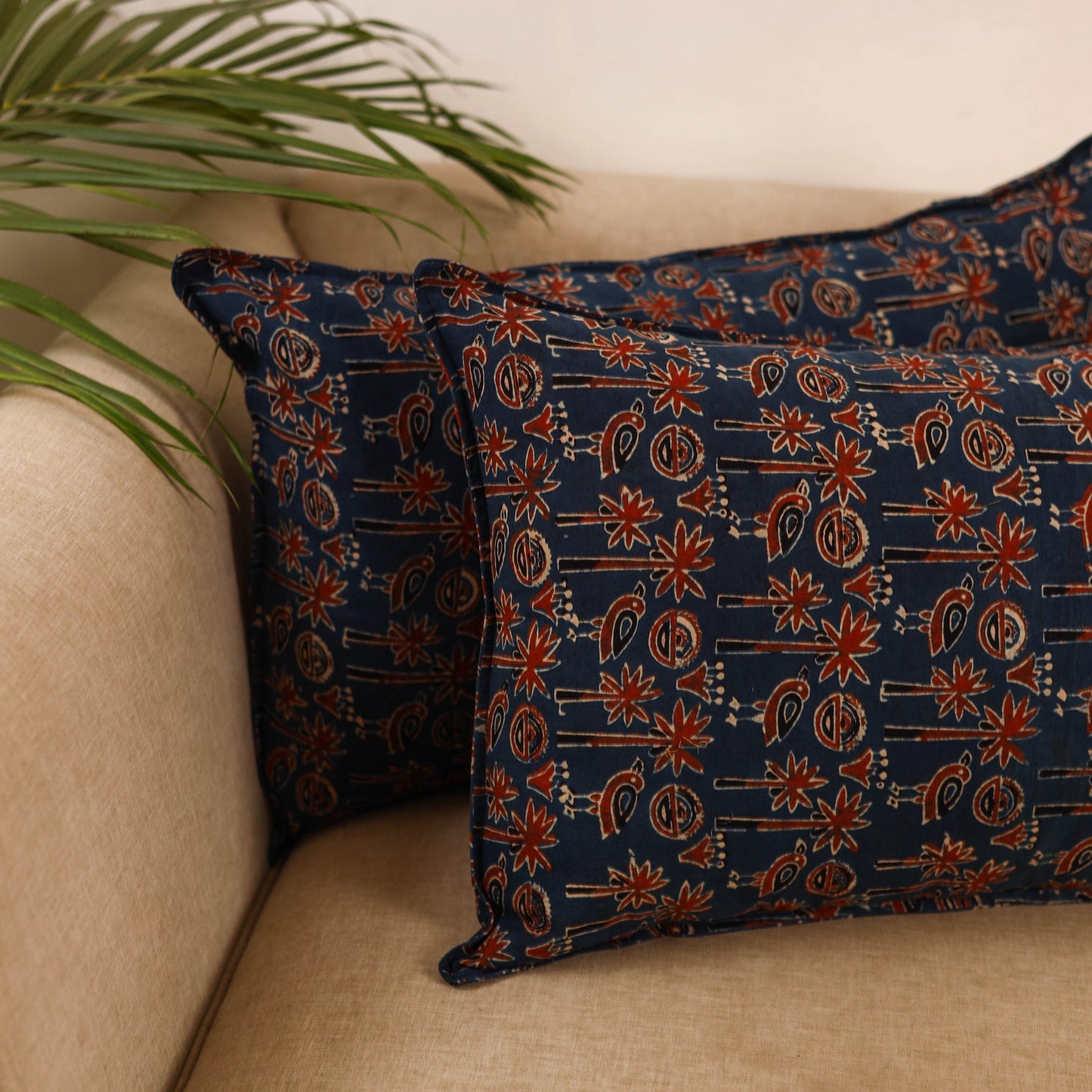 Cotton pillow covers (set of 2) 28 - handcrafted