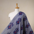 Blue - handloom cotton pochampally central asian ikat