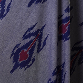 Blue - handloom cotton pochampally central asian ikat