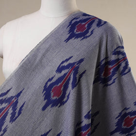 Blue - handloom cotton pochampally central asian ikat