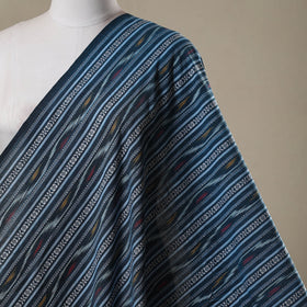 Cotton pochampally dabi ikat fabric 08 - handcrafted