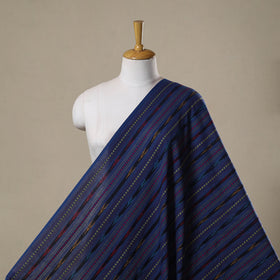 Cotton pochampally dabi ikat fabric 16 - handcrafted