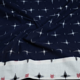 Buy Blue Cotton Pochampally Ikat Blouse Piece 