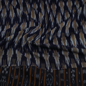 Buy blue Cotton Pochampally Ikat Blouse Piece Online