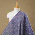 Buy Cotton Blue Pochampally Ikat Fabric Online in India