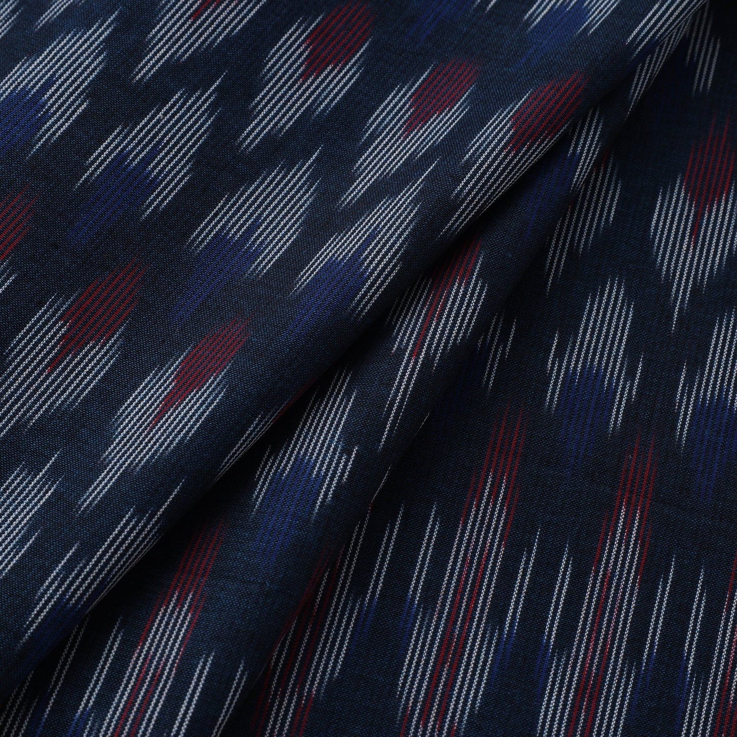 Cotton pochampally ikat fabric 08 - handcrafted