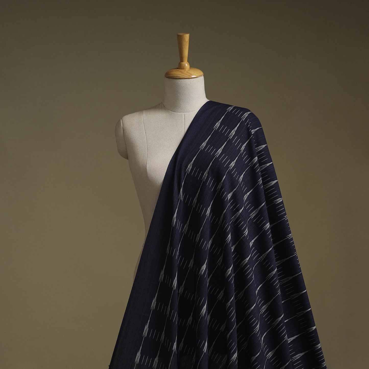 Cotton pochampally ikat fabric 14 - handcrafted