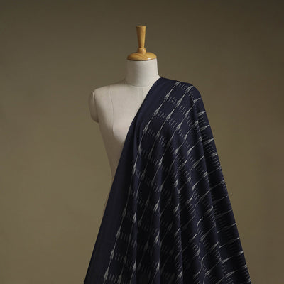 Cotton pochampally ikat fabric 14 - handcrafted