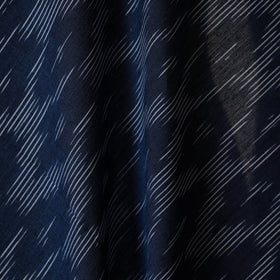 Cotton pochampally ikat fabric 15 - handcrafted