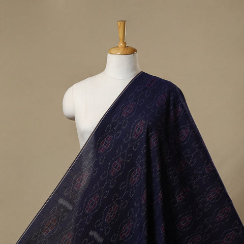 Cotton sambalpuri ikat fabric 12 - handcrafted