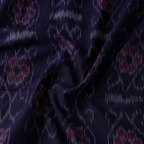 Blue Cotton Sambalpuri Ikat Fabric