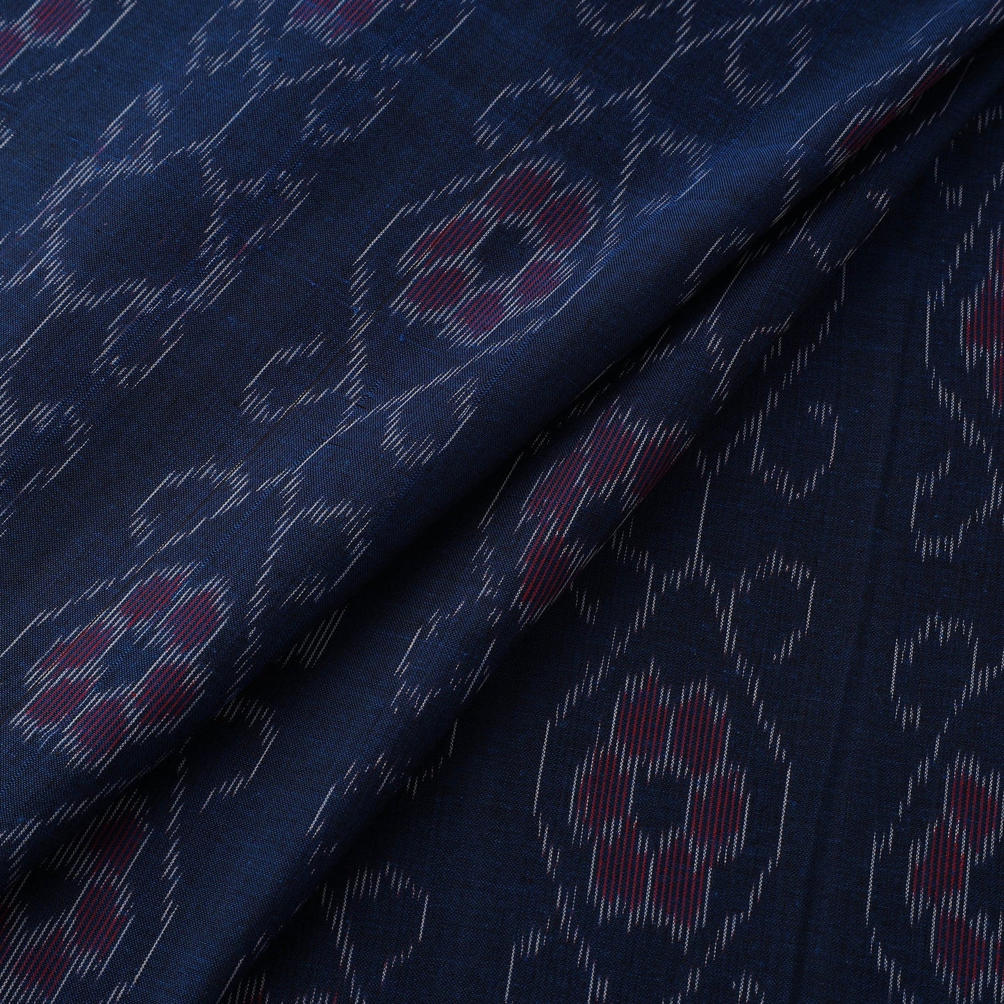 Cotton sambalpuri ikat fabric 15 - handcrafted