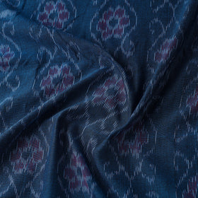 Blue Cotton Sambalpuri Ikat Fabric